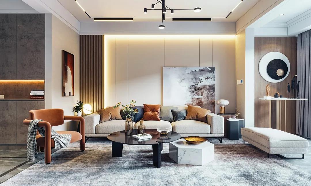 线条灯丨时尚高级，破解空间单调的“密码”